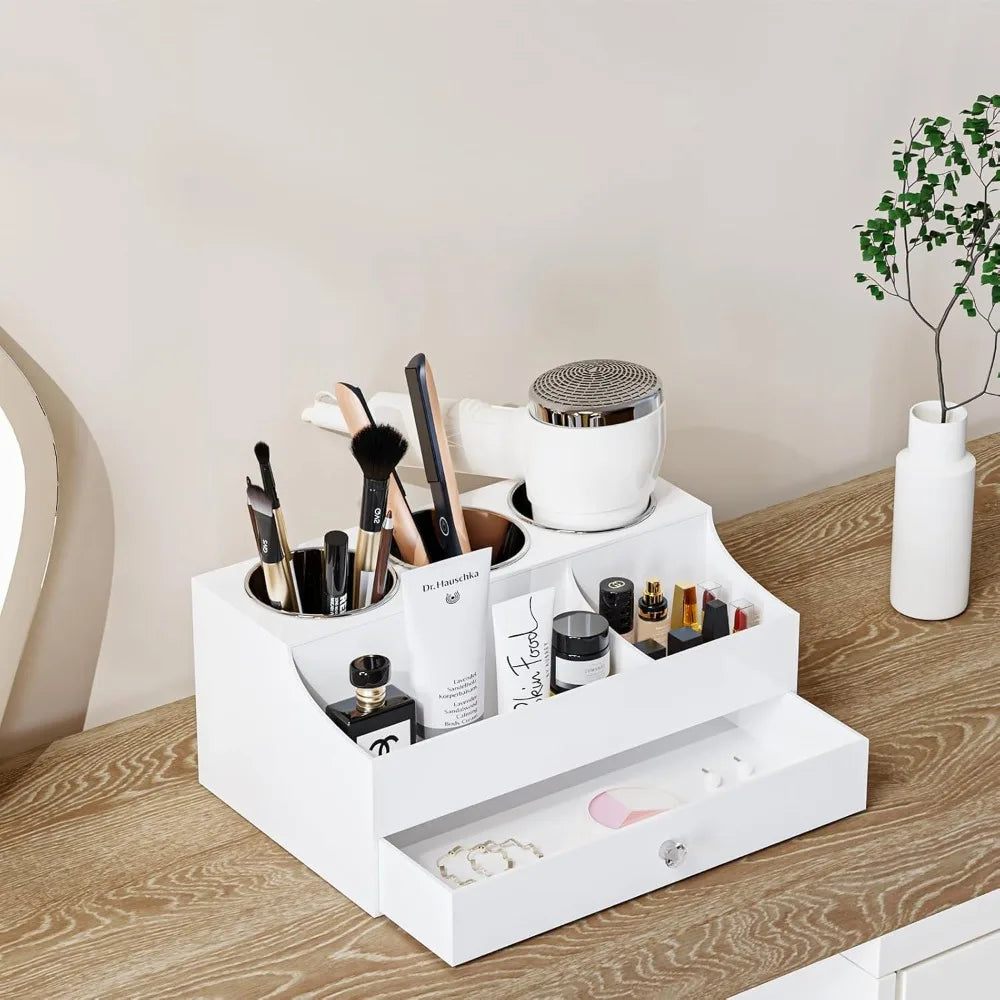 Acrylic Hair Tool Organizer – Blow Dryer, Straightener & Curling Iron Stand