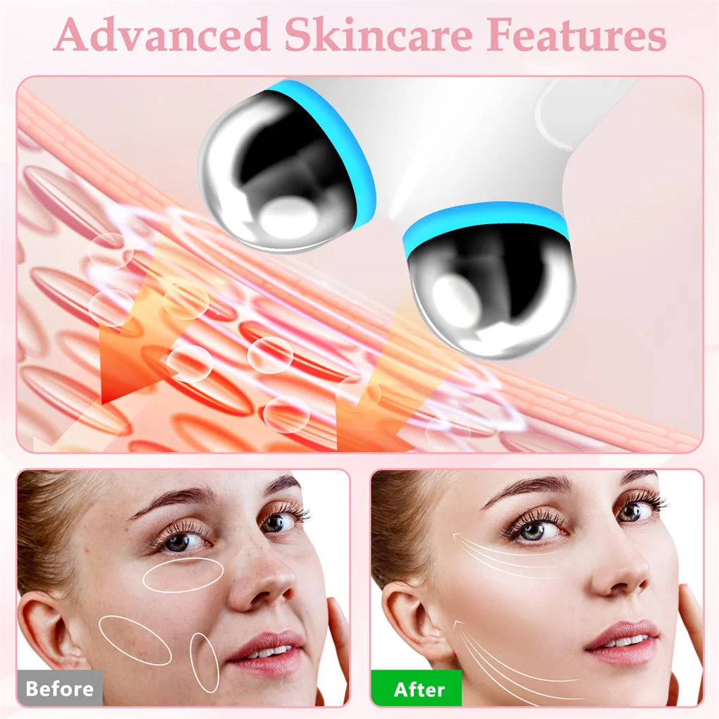 Anti-Aging Microcurrent Facial Device – Boost Skin Care Absorption & Reduce Wrinkles