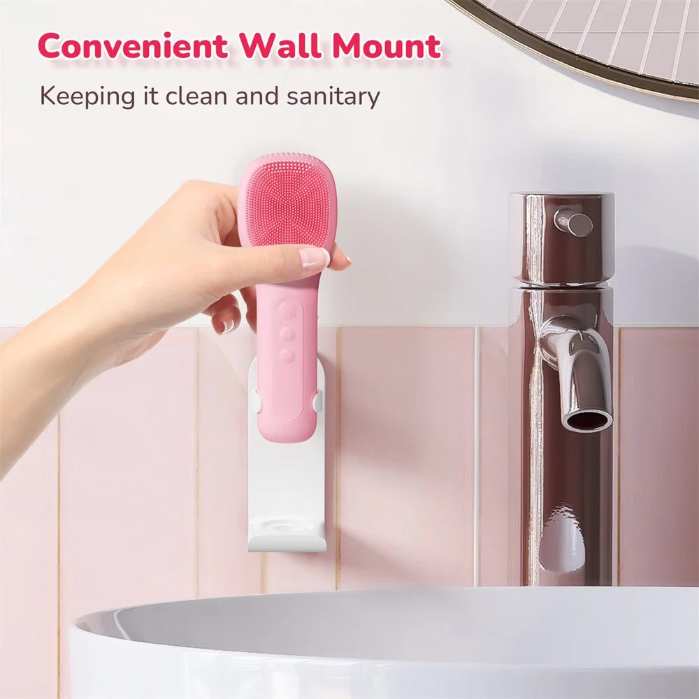 Electric Silicone Facial Cleansing Brush – Waterproof & Deep Cleaning