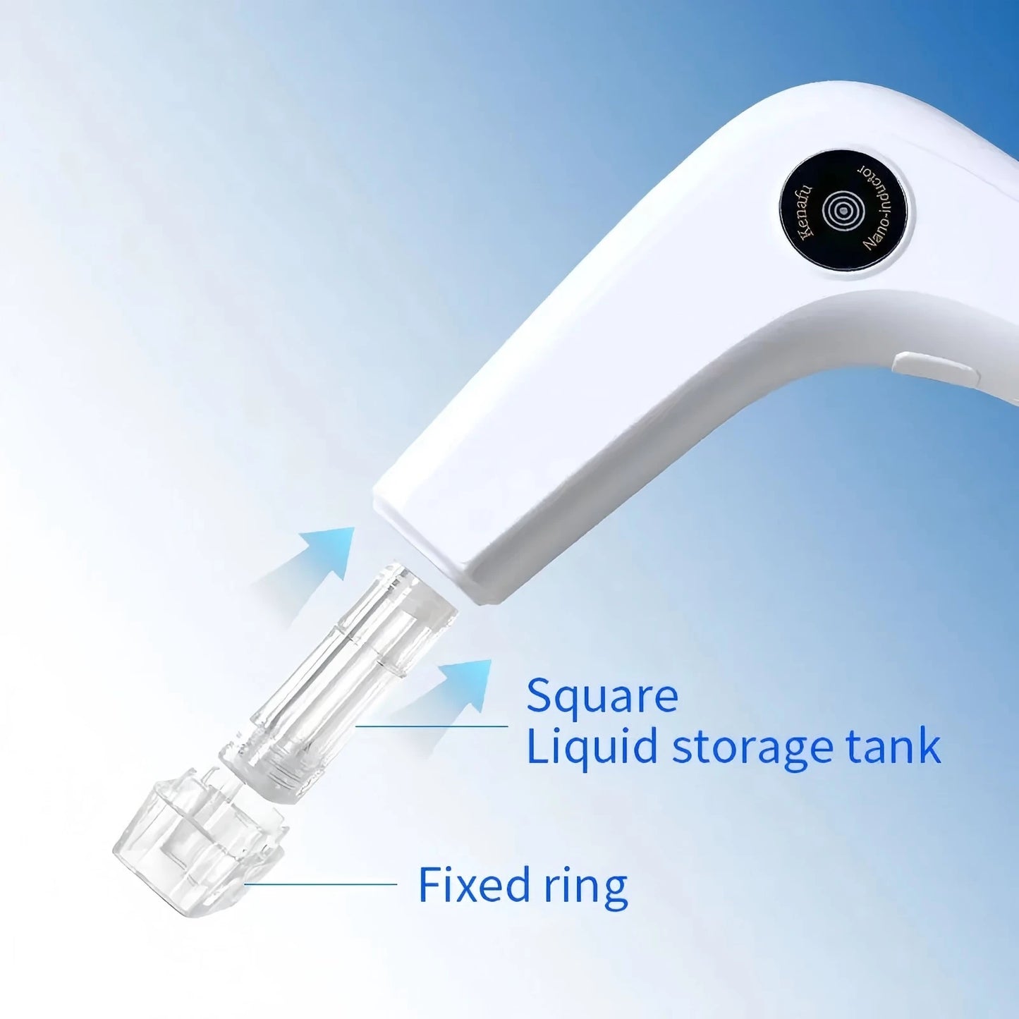 Nano Microneedling Pen – LED Photon Face Massager & Serum Applicator