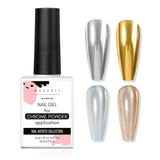 Makartt Gel Top Coat for Chrome Nail Powder – Mirror Shine Finish