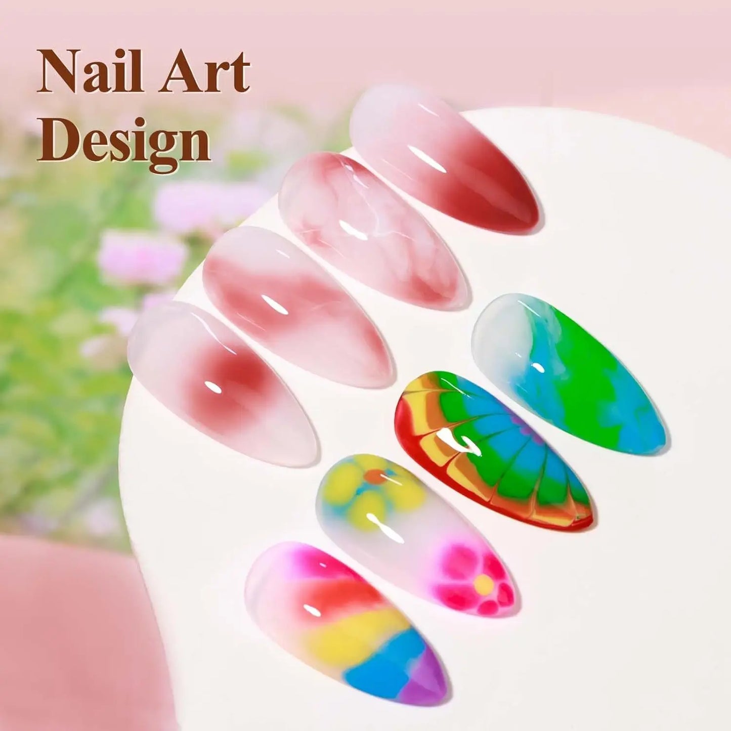 Makartt Clear Blooming Gel – Glossy, Long-Lasting Nail Art