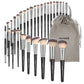 30pcs Professional Makeup Brush Set – Complete Beauty Tools with Bag