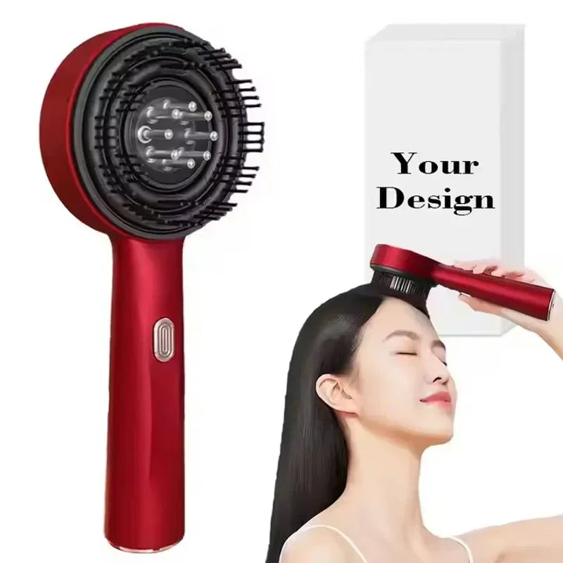 3-Mode Electric Laser Massage Comb – Hair Follicle & Scalp Care