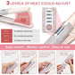 2-in-1 Electric USB Hair Straightener & Curler – Wireless Travel Styler Brush