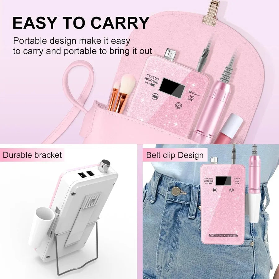 Professional Electric Nail Drill File – Salon-Quality at Home