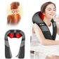 Sejoy Rechargeable Neck Massager with Heat & Air Compression