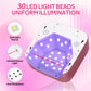 72W Rechargeable Cordless UV LED Nail Lamp – Stylish & Portable