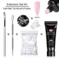 MEET ACROSS 5PCS/SET Nail Extension Gel – DIY Professional Manicure