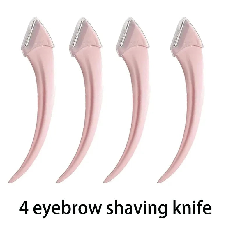 6pcs Eyebrow & Lash Grooming Set – Multi-Color Beauty Kit
