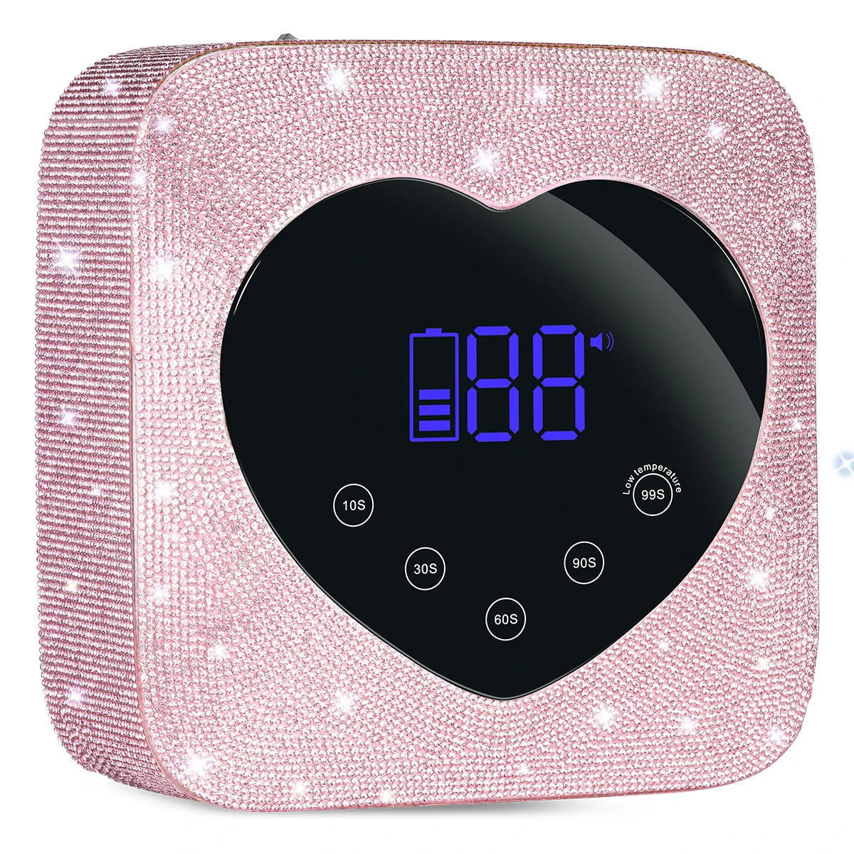 72W Rechargeable Cordless UV LED Nail Lamp – Stylish & Portable