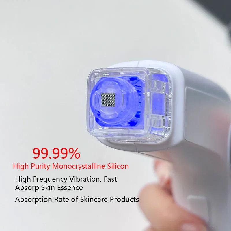 Nano Microneedling Pen – LED Photon Face Massager & Serum Applicator