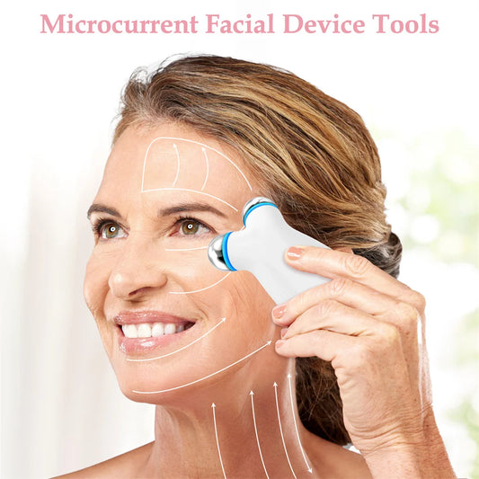 Anti-Aging Microcurrent Facial Device – Boost Skin Care Absorption & Reduce Wrinkles