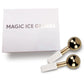 Rose Gold Facial Ice Globes – Cooling Beauty Roller for Skin Therapy