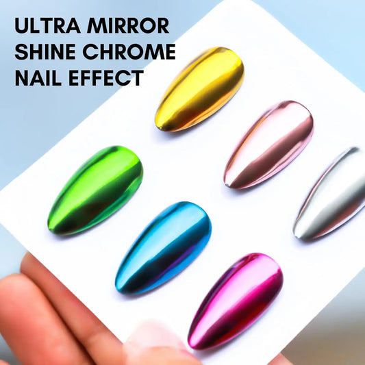 Makartt Gel Top Coat for Chrome Nail Powder – Mirror Shine Finish