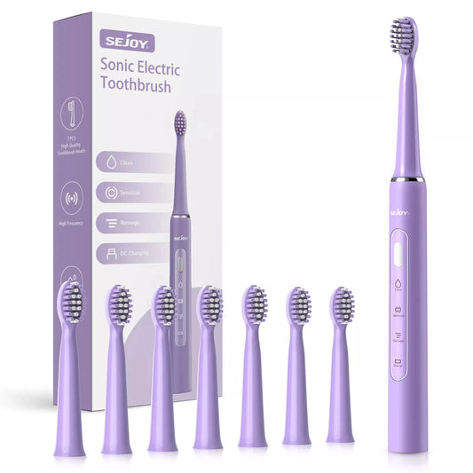 SEJOY Sonic Electric Toothbrush – Smart Rechargeable