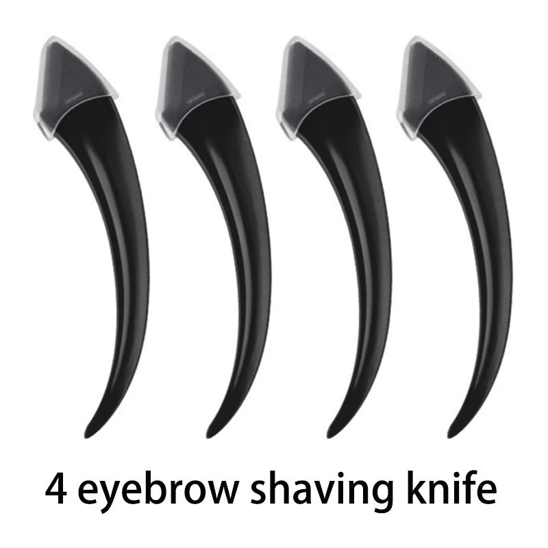 6pcs Eyebrow & Lash Grooming Set – Multi-Color Beauty Kit