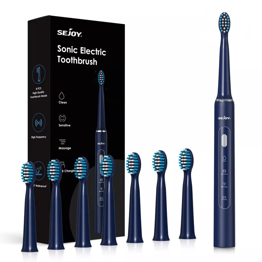 SEJOY Sonic Electric Toothbrush – Smart Rechargeable