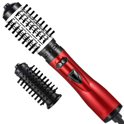Professional 2-in-1 Hot Air Brush – Ceramic Rotating Hair Volumizer