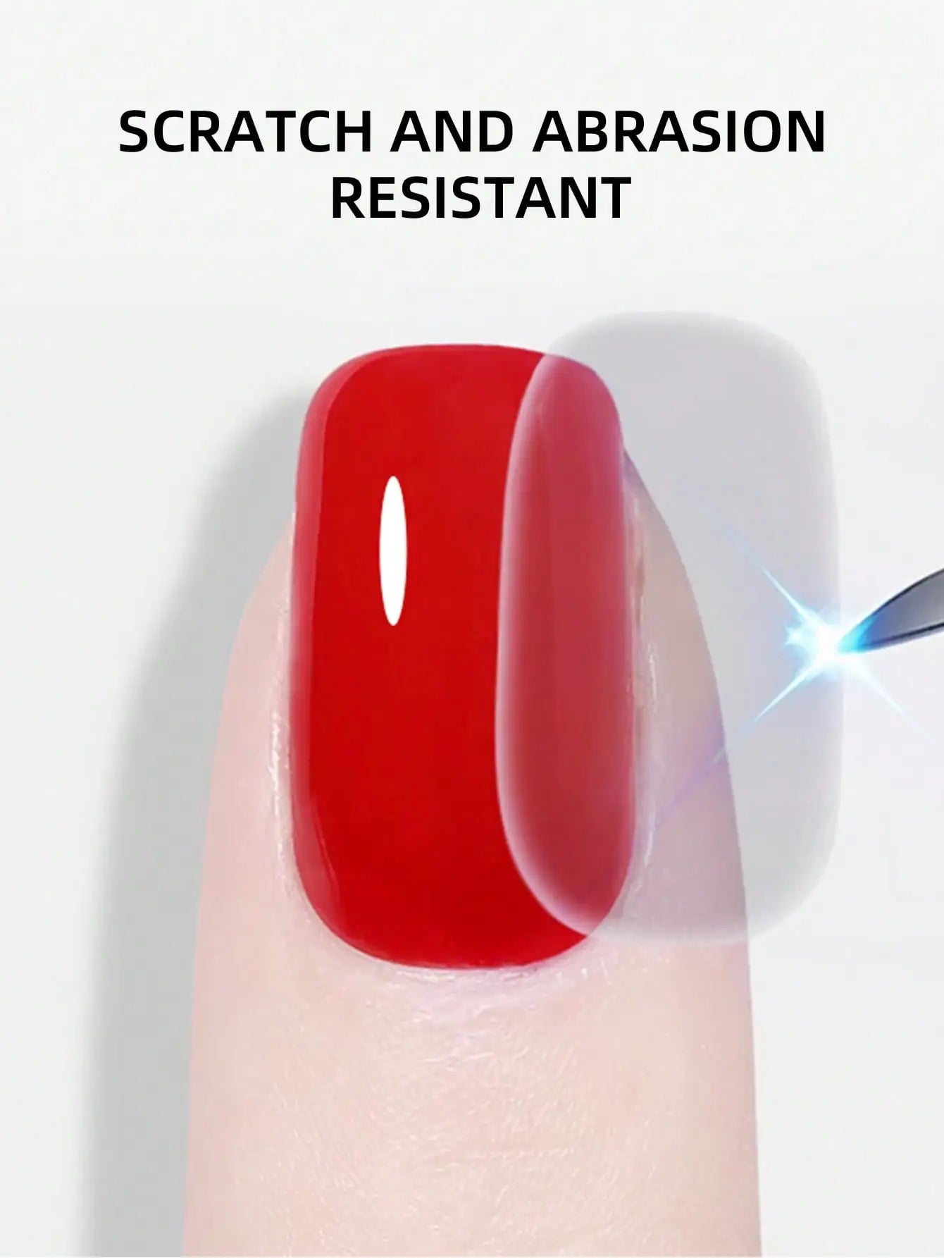 XEIJAYI 15ml Glass Top Coat – Long-Lasting Gloss & Nail Strength
