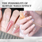 SAVILAND Clear Acrylic Powder – Large Capacity for Stunning Nail Art