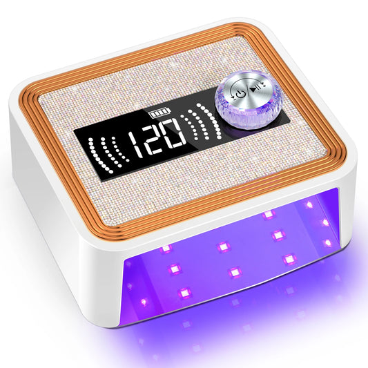 268W Cordless UV Nail Lamp – Sparkling Salon-Quality Nails Anywhere
