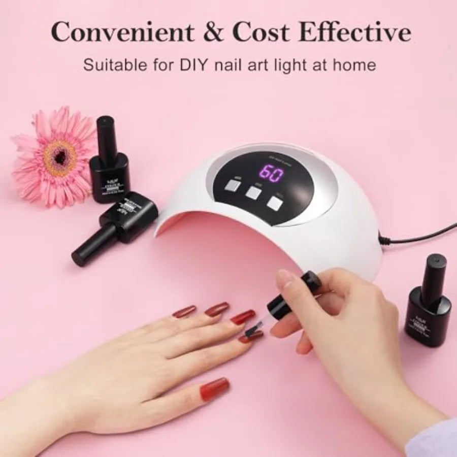 54W UV LED Nail Lamp – Fast, Professional Gel Nail Curing
