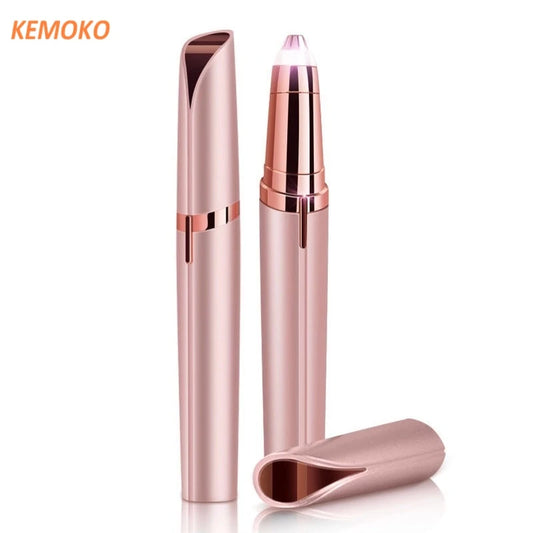 Electric Eyebrow Trimmer – USB Rechargeable Mini Shaper & Shaver