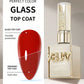 XEIJAYI 15ml Glass Top Coat – Long-Lasting Gloss & Nail Strength