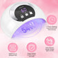 54W UV LED Nail Lamp – Fast, Professional Gel Nail Curing