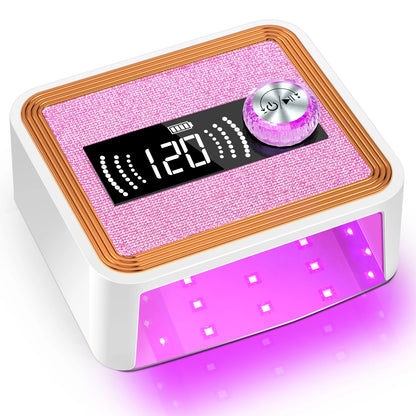 268W Cordless UV Nail Lamp – Sparkling Salon-Quality Nails Anywhere
