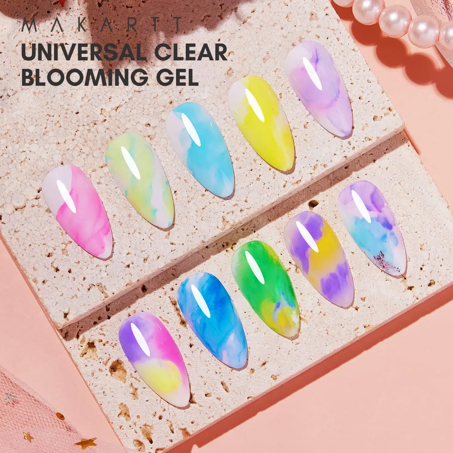 Nail Blooming Gel 15ml – Create Stunning Marble & Floral Nail Art
