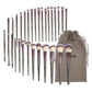 30pcs Professional Makeup Brush Set – Complete Beauty Tools with Bag