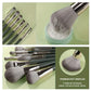 14-Piece Luxury Makeup Brush Set – Professional Full-Face & Eye Brushes