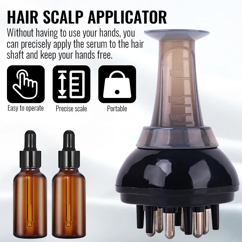 Scalp Applicator Liquid Comb – Hair & Scalp Treatment Brush