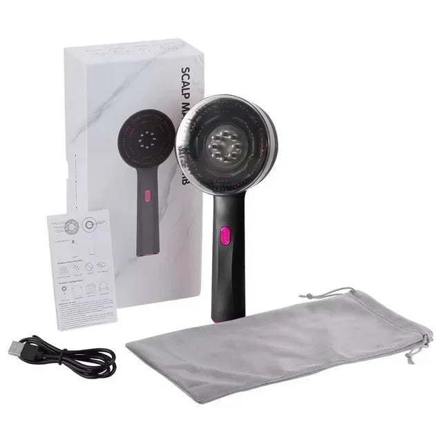 3-Mode Electric Laser Massage Comb – Hair Follicle & Scalp Care