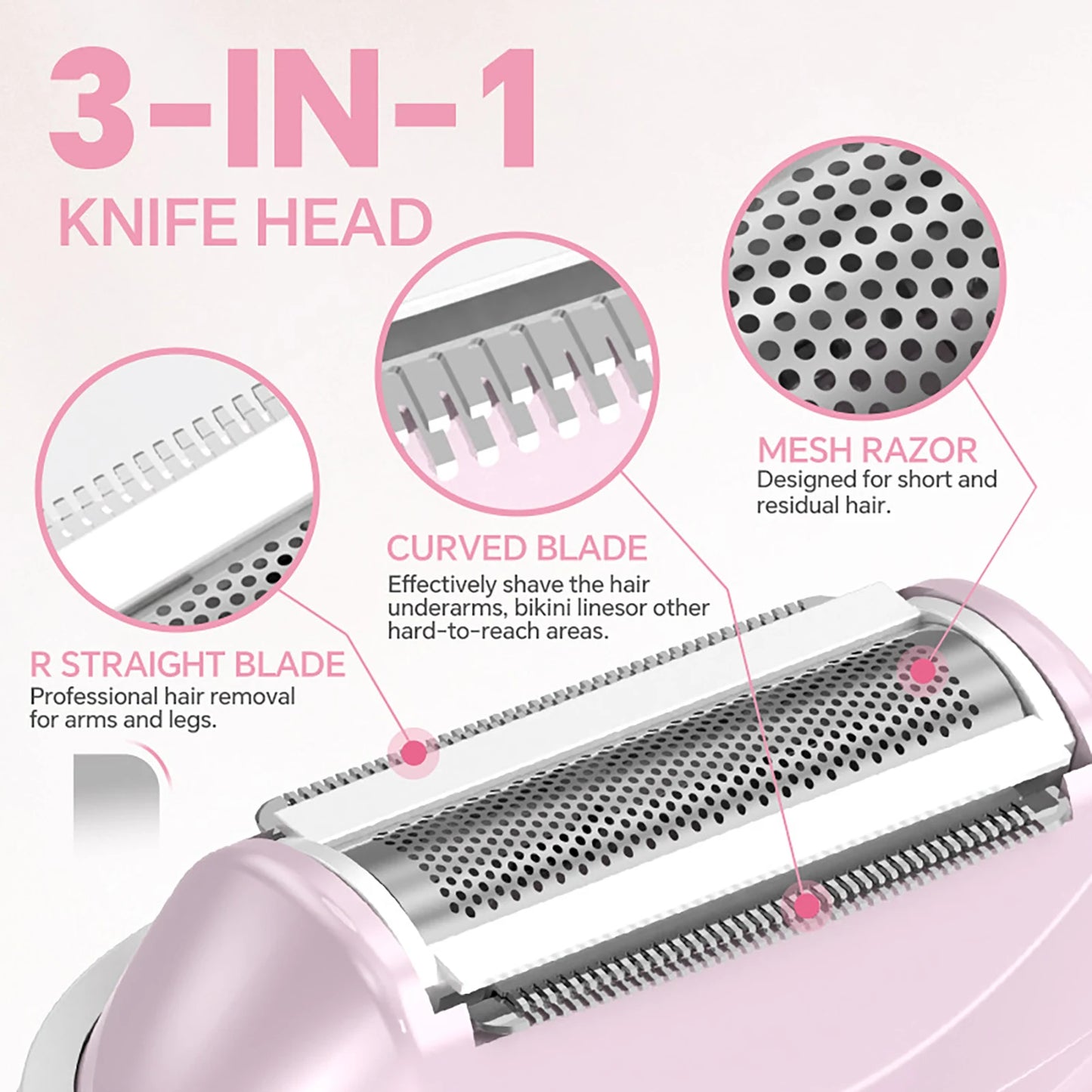 Electric Epilator for Women – Smooth Skin Anywhere