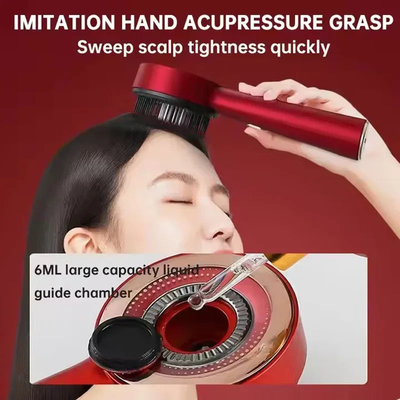3-Mode Electric Laser Massage Comb – Hair Follicle & Scalp Care