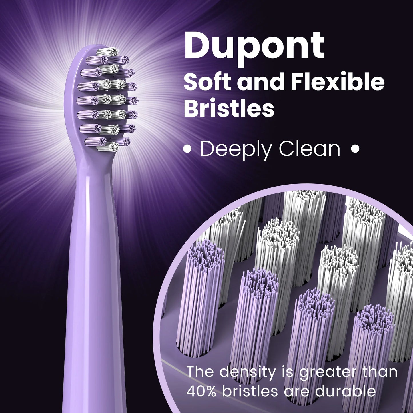 SEJOY Sonic Electric Toothbrush – Smart Rechargeable