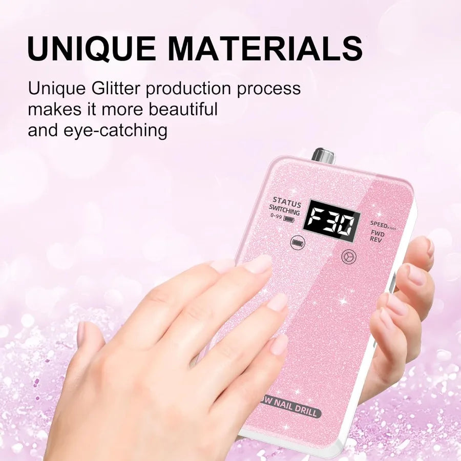 Professional Electric Nail Drill File – Salon-Quality at Home