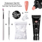 MEET ACROSS 5PCS/SET Nail Extension Gel – DIY Professional Manicure