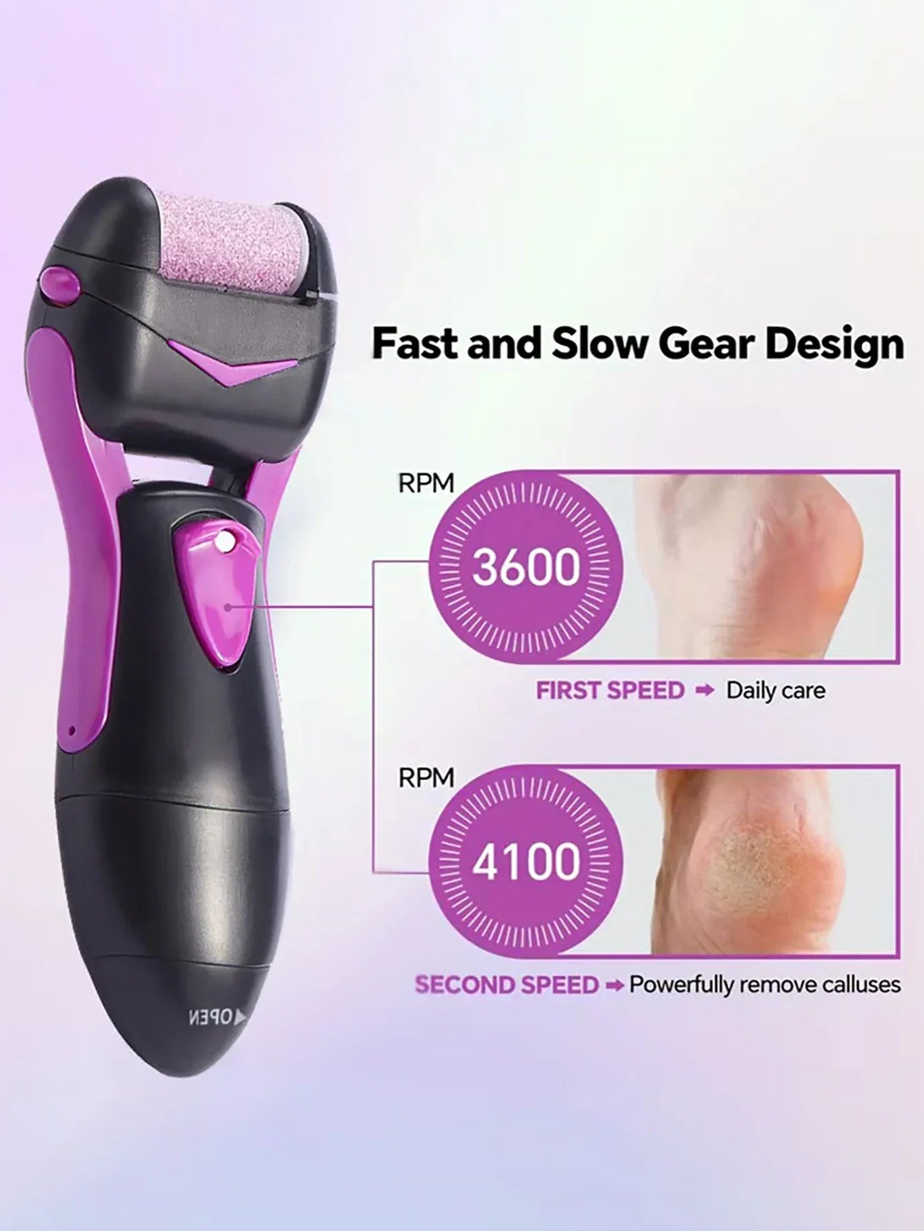 Electric Foot File – Smooth, Healthy Feet at Home