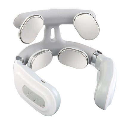 Neck Massage Machine – 4-Head Heating & Vibration Therapy