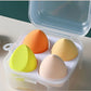 4Pcs Colorful Makeup Blender Sponge Set – Smooth & Flawless Application