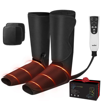 Sejoy Rechargeable Neck Massager with Heat & Air Compression