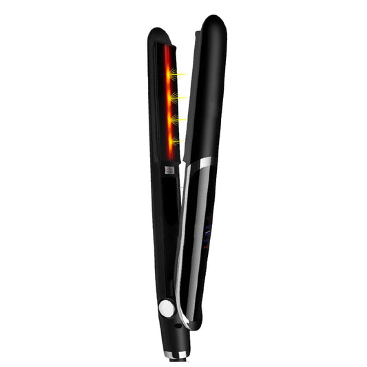 Infrared Fast Heating Hair Straightener – Professional Ionic Ceramic Tourmaline Plates