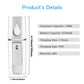 Mini Nano Mist Sprayer – USB Rechargeable Facial Steamer & Humidifier