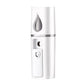 Mini Nano Mist Sprayer – USB Rechargeable Facial Steamer & Humidifier