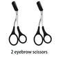 6pcs Eyebrow & Lash Grooming Set – Multi-Color Beauty Kit
