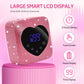 72W Rechargeable Cordless UV LED Nail Lamp – Stylish & Portable